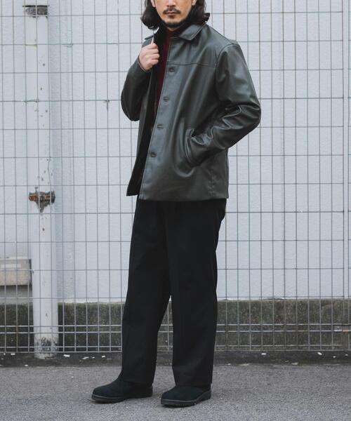 ITEMS URBANRESEARCH（アイテムズ アーバンリサーチ）の「F.L. カーコート（その他アウター・メンズ・オリーブ/ブラック/ダークブラウン・LARGE/MEDIUM）」の16枚目の写真