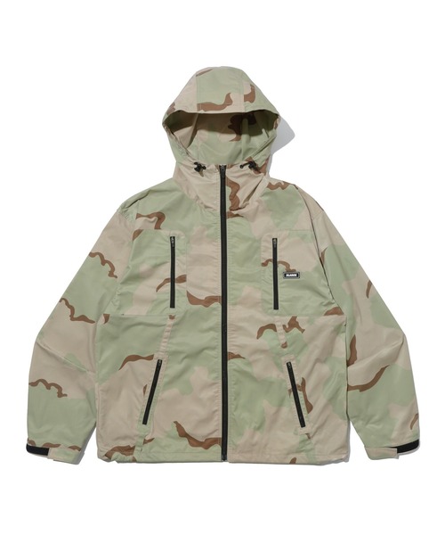XLARGE(エクストララージ)の「TECH HOODED JACKET(その他アウター・メンズ・ブラック/ブルー/カモフラージュ・S/M/L/XL)」の5枚目の写真