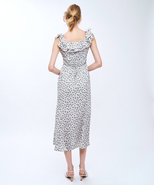 DEICY（デイシー）の「ローズフリルワンピース（ワンピース・レディース・ブルー/ラベンダー/ピンク・0/1）」の6枚目の写真