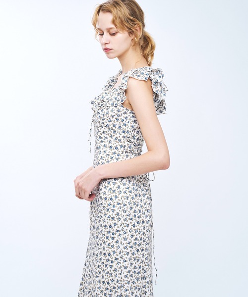 DEICY（デイシー）の「ローズフリルワンピース（ワンピース・レディース・ブルー/ラベンダー/ピンク・0/1）」の18枚目の写真