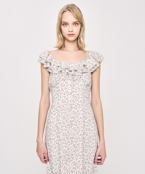 DEICY（デイシー）の「ローズフリルワンピース（ワンピース・レディース・ブルー/ラベンダー/ピンク・0/1）」の20枚目の写真