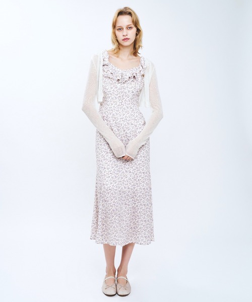 DEICY（デイシー）の「ローズフリルワンピース（ワンピース・レディース・ブルー/ラベンダー/ピンク・0/1）」の11枚目の写真