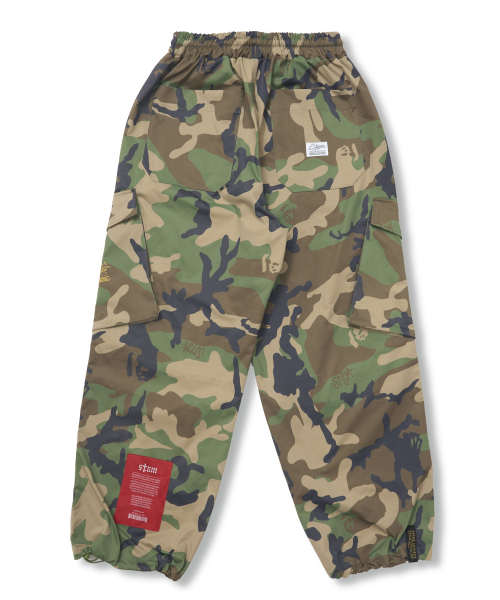 STIGMA(スティグマ)の「Cargo Twill Wide Jogger Pants Camouflage(スウェットパンツ・メンズ・その他・MEDIUM/LARGE/X-LARGE)」の2枚目の写真