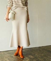 Maison INNESS（メゾンアイネス）の「マシュマロニットミラノリブ マーメイドスカート（スカート）」