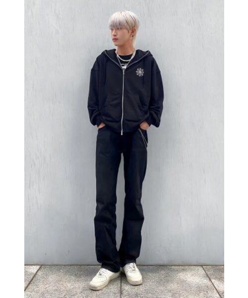 VERSE ONE（バースワン）の「PAISLEY LOGO BANDANA FULL ZIP HOODIE BLACK/GREEN（パーカー・メンズ・その他・LARGE/MEDIUM）」の11枚目の写真