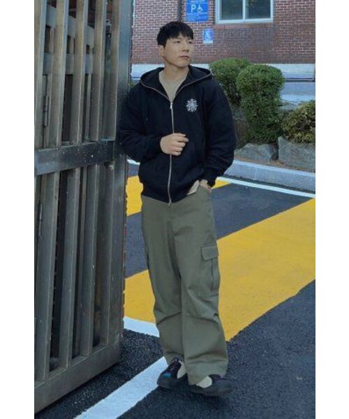 VERSE ONE（バースワン）の「PAISLEY LOGO BANDANA FULL ZIP HOODIE BLACK/GREEN（パーカー・メンズ・その他・LARGE/MEDIUM）」の13枚目の写真