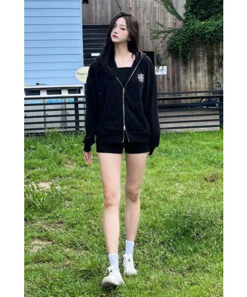 VERSE ONE（バースワン）の「PAISLEY LOGO BANDANA FULL ZIP HOODIE BLACK/GREEN（パーカー・メンズ・その他・LARGE/MEDIUM）」の15枚目の写真
