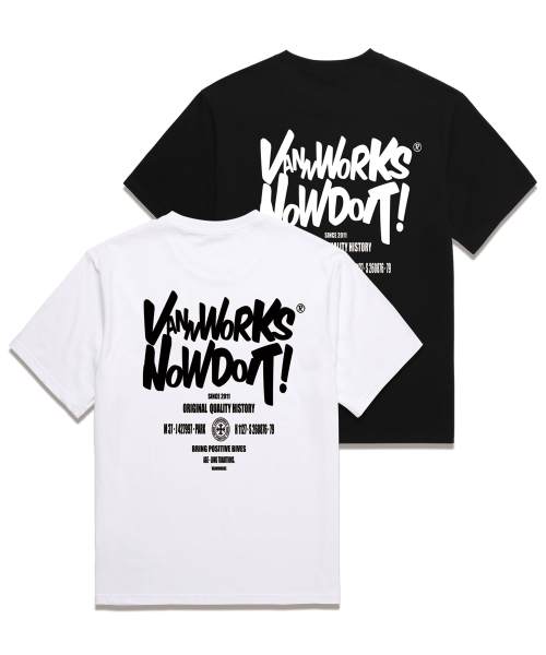 VANNWORKS(バンワークス)の「DOIT LARGE オーバーサイズ 半袖Tシャツ (VS0115) ブラック(Tシャツ/カットソー・レディース・その他・MEDIUM/LARGE/X-LARGE/XX-LARGE/SMALL)」の5枚目の写真