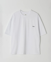 NUS（ナス）の「Small Logo 1/2 Tee (Short Sleeve) White（Tシャツ/カットソー）」
