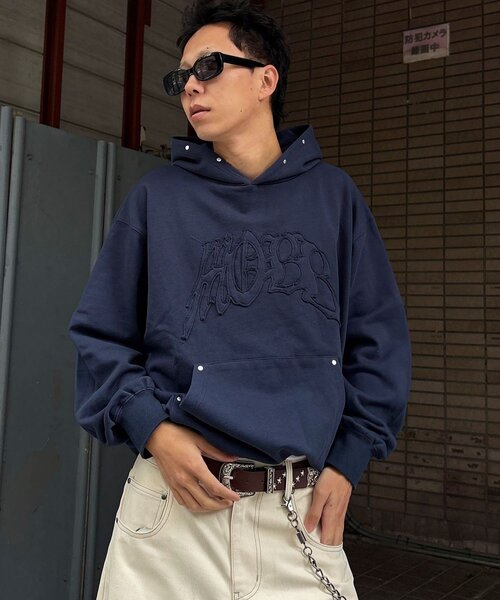 CIAOPANIC（チャオパニック）の「MOBBスタッズプルオーバーパーカー