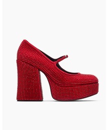 MARC JACOBS | THE RINESTONE KIKI PLATFORM MARY JANE/ザ ラインストーン キキ プラットフォーム メリージェーン(パンプス)