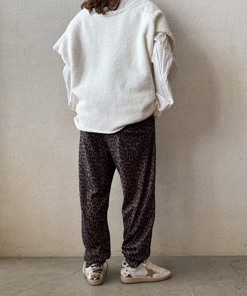 JOURNAL STANDARD LUXE 今季25aw レオパードパンツ JOURNAL STANDARD