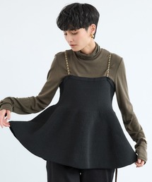 BARNYARDSTORM | BARNYARDSTORM / チェーンストラップキャミニット / ハンドウォッシャブル(ニット/セーター)