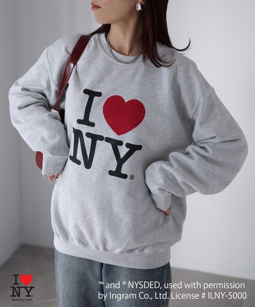 Riberry（リベリー）の「I LOVE NY裏起毛スウェット（スウェット・レディース・ブラック/オートミール・MEDIUM/LARGE）」の15枚目の写真