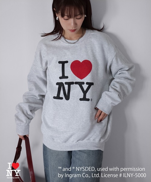 Riberry（リベリー）の「I LOVE NY裏起毛スウェット（スウェット・レディース・ブラック/オートミール・MEDIUM/LARGE）」の10枚目の写真