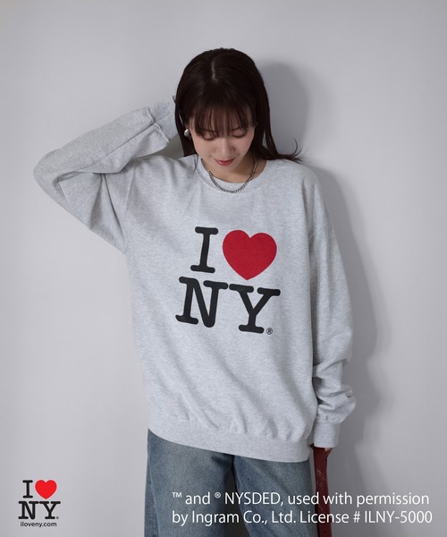 Riberry（リベリー）の「I LOVE NY裏起毛スウェット（スウェット・レディース・ブラック/オートミール・MEDIUM/LARGE）」の11枚目の写真