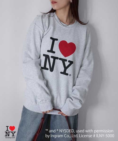 Riberry（リベリー）の「I LOVE NY裏起毛スウェット（スウェット・レディース・ブラック/オートミール・MEDIUM/LARGE）」の18枚目の写真