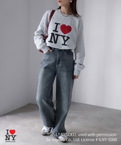 Riberry（リベリー）の「I LOVE NY裏起毛スウェット（スウェット・レディース・ブラック/オートミール・MEDIUM/LARGE）」の9枚目の写真