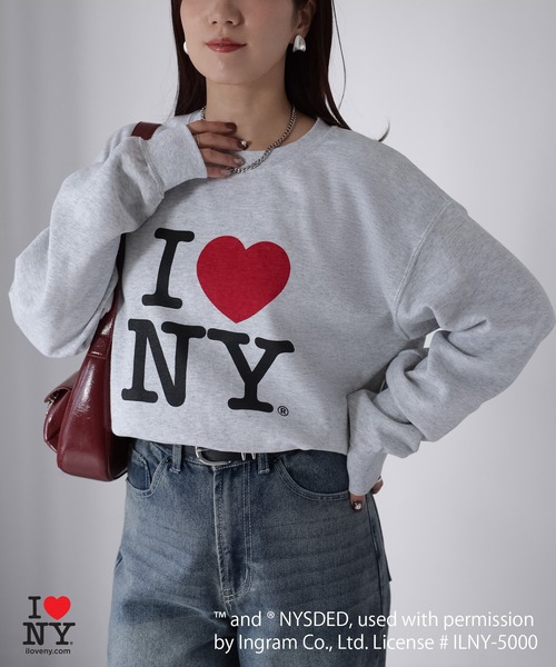 Riberry（リベリー）の「I LOVE NY裏起毛スウェット（スウェット・レディース・ブラック/オートミール・MEDIUM/LARGE）」の21枚目の写真