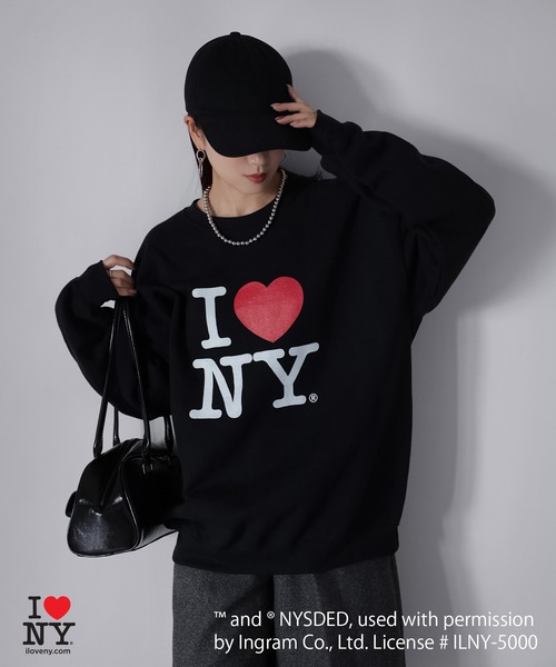 Riberry（リベリー）の「I LOVE NY裏起毛スウェット（スウェット・レディース・ブラック/オートミール・MEDIUM/LARGE）」の16枚目の写真