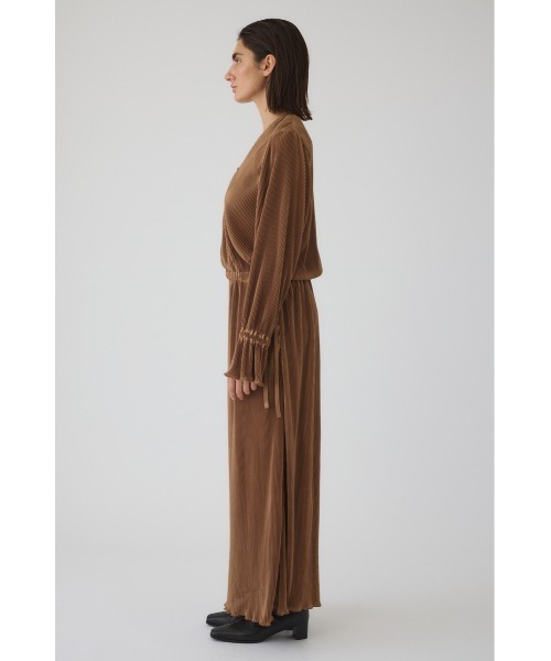RIM.ARK（リムアーク）の「Elegant relaxy dress エレガントリラクシードレス（ドレス・レディース・ブラック/ブラウン・38/36）」の21枚目の写真