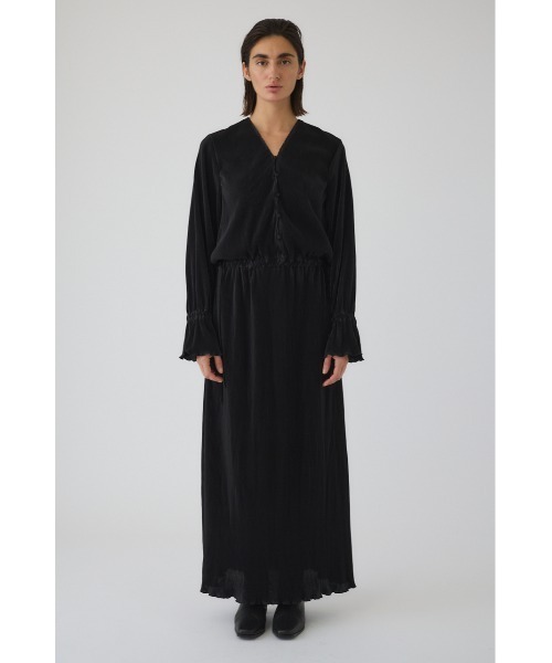 RIM.ARK（リムアーク）の「Elegant relaxy dress エレガントリラクシードレス（ドレス・レディース・ブラック/ブラウン・38/36）」の8枚目の写真