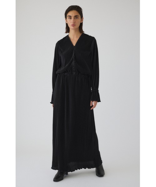 RIM.ARK（リムアーク）の「Elegant relaxy dress エレガントリラクシードレス（ドレス・レディース・ブラック/ブラウン・38/36）」の10枚目の写真