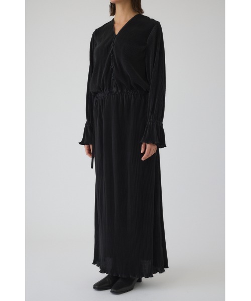 RIM.ARK（リムアーク）の「Elegant relaxy dress エレガントリラクシードレス（ドレス・レディース・ブラック/ブラウン・38/36）」の11枚目の写真