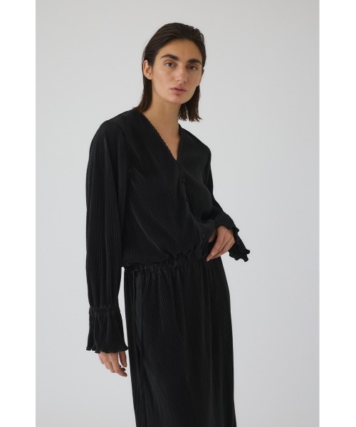 RIM.ARK（リムアーク）の「Elegant relaxy dress エレガントリラクシードレス（ドレス・レディース・ブラック/ブラウン・38/36）」の14枚目の写真