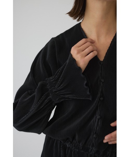 RIM.ARK（リムアーク）の「Elegant relaxy dress エレガントリラクシードレス（ドレス・レディース・ブラック/ブラウン・38/36）」の18枚目の写真