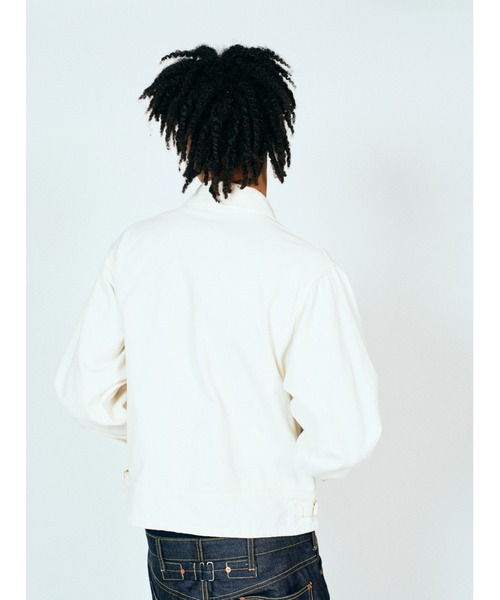 THRIFTY LOOK(スリフティールック)の「THRIFTY LOOK スリフティルック / SWEET HEART FFA JACKET(ブルゾン・メンズ・ホワイト/ネイビー・LARGE/MEDIUM/SMALL)」の8枚目の写真
