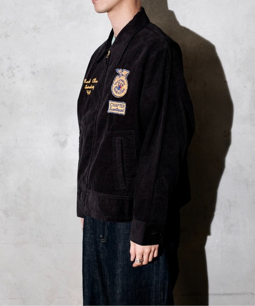 THRIFTY LOOK(スリフティールック)の「THRIFTY LOOK スリフティルック / SWEET HEART FFA JACKET(ブルゾン・メンズ・ホワイト/ネイビー・LARGE/MEDIUM/SMALL)」の11枚目の写真