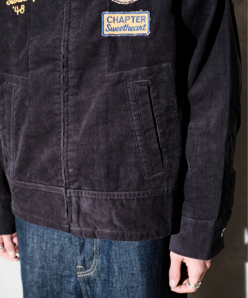 THRIFTY LOOK(スリフティールック)の「THRIFTY LOOK スリフティルック / SWEET HEART FFA JACKET(ブルゾン・メンズ・ホワイト/ネイビー・LARGE/MEDIUM/SMALL)」の15枚目の写真
