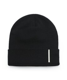 C WEAR BY THE GENIUS（シーウェアバイザジーニアス）の「Metal Label Beanie Black（ニットキャップ/ビーニー）」
