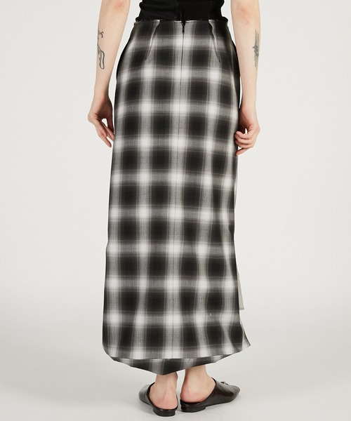 PRANK PROJECT(プランクプロジェクト)の「【2026Spring Pre-Order】エラーヘムスカート / Helter-skelter Skirt(スカート・レディース・ブラック/マルチ・36/38)」の11枚目の写真