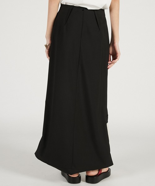 PRANK PROJECT(プランクプロジェクト)の「【2026Spring Pre-Order】エラーヘムスカート / Helter-skelter Skirt(スカート・レディース・ブラック/マルチ・36/38)」の6枚目の写真