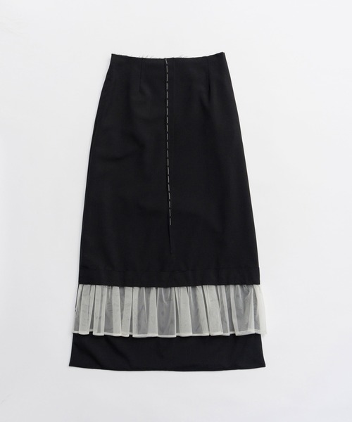 PRANK PROJECT(プランクプロジェクト)の「【2026Spring Pre-Order】エラーヘムスカート / Helter-skelter Skirt(スカート・レディース・ブラック/マルチ・36/38)」の13枚目の写真