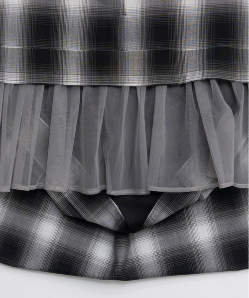 PRANK PROJECT(プランクプロジェクト)の「【2026Spring Pre-Order】エラーヘムスカート / Helter-skelter Skirt(スカート・レディース・ブラック/マルチ・36/38)」の16枚目の写真