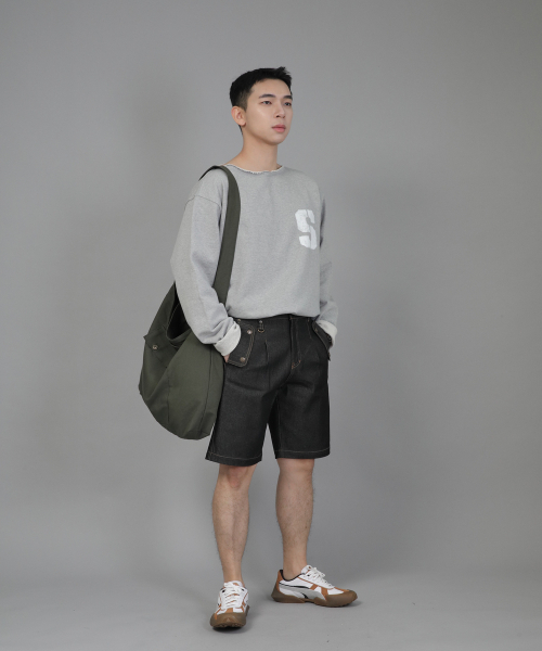 SAINTCREW(セントクルー)の「カバーポケットビッグサイズクロスバッグCPC-118カーキ(メッセンジャーバッグ・メンズ・その他・フリー)」の5枚目の写真