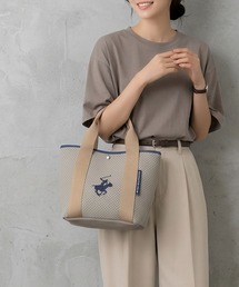 ADPOSION（アドポーション）の「【BEVERLY HILLS POLO CLUB / ビバリーヒルズポロクラブ】パンチングネオプレーンミニトートバッグ（トートバッグ）」