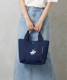 ADPOSION（アドポーション）の「【BEVERLY HILLS POLO CLUB / ビバリーヒルズポロクラブ】パンチングネオプレーンミニトートバッグ（トートバッグ）」