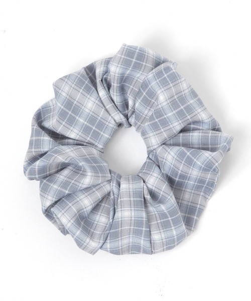 LOWRYS FARM（ローリーズファーム）の「アソートチェックシュシュ  632426（シュシュ・レディース・ブラウン/ライトブルー/ブラック/アイボリー/ブラック系その他・FREE）」の13枚目の写真