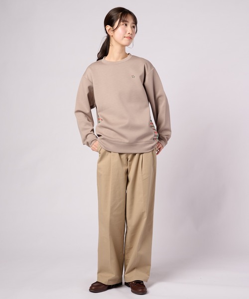 Arnold Palmer（アーノルドパーマー）の「シェア クッションダンボール プルオーバー（スウェット・レディース・アイボリー/ブラック/グレイッシュベージュ/グレー・XS/S/M/L/LL）」の19枚目の写真