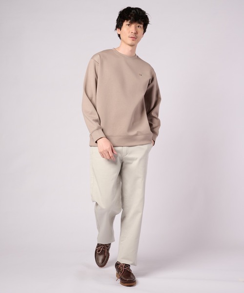 Arnold Palmer（アーノルドパーマー）の「シェア クッションダンボール プルオーバー（スウェット・レディース・アイボリー/ブラック/グレイッシュベージュ/グレー・XS/S/M/L/LL）」の21枚目の写真