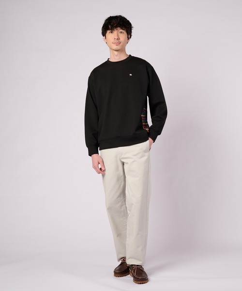 Arnold Palmer（アーノルドパーマー）の「シェア クッションダンボール プルオーバー（スウェット・レディース・アイボリー/ブラック/グレイッシュベージュ/グレー・XS/S/M/L/LL）」の14枚目の写真