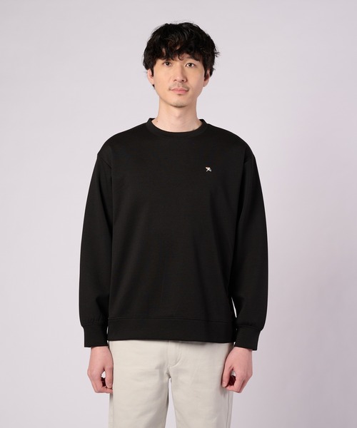 Arnold Palmer（アーノルドパーマー）の「シェア クッションダンボール プルオーバー（スウェット・レディース・アイボリー/ブラック/グレイッシュベージュ/グレー・XS/S/M/L/LL）」の22枚目の写真