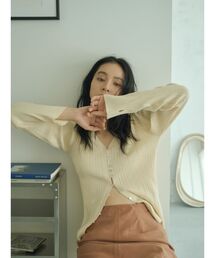 Ungrid | ボタンデザインニットカーディガン(カーディガン/ボレロ)