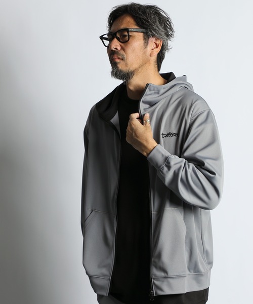 WEB限定アイテム】HONEYCOMB MESH PARKA：セットアップ 吸水速乾