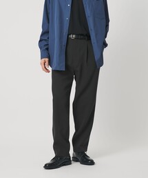 BEAUTY&YOUTH UNITED ARROWS | メランジ ダブルクロス 1プリーツ アジャスト パンツ NO.7(スラックス)