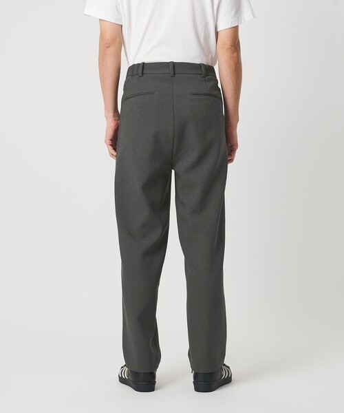 BEAUTY&YOUTH UNITED ARROWS（ビューティーアンドユースユナイテッドアローズ）の「メランジ ダブルクロス 1プリーツ アジャスト パンツ NO.7（スラックス・メンズ・ブラック/ナチュラル/ダークグレー・S/L/XL/M）」の17枚目の写真